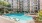 Resort-style pool with sundeck & pergolas at Avana Uptown apartments in Atlanta, GA