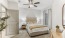 Modern bedroom at Avana Uptown apartments in Atlanta, GA
